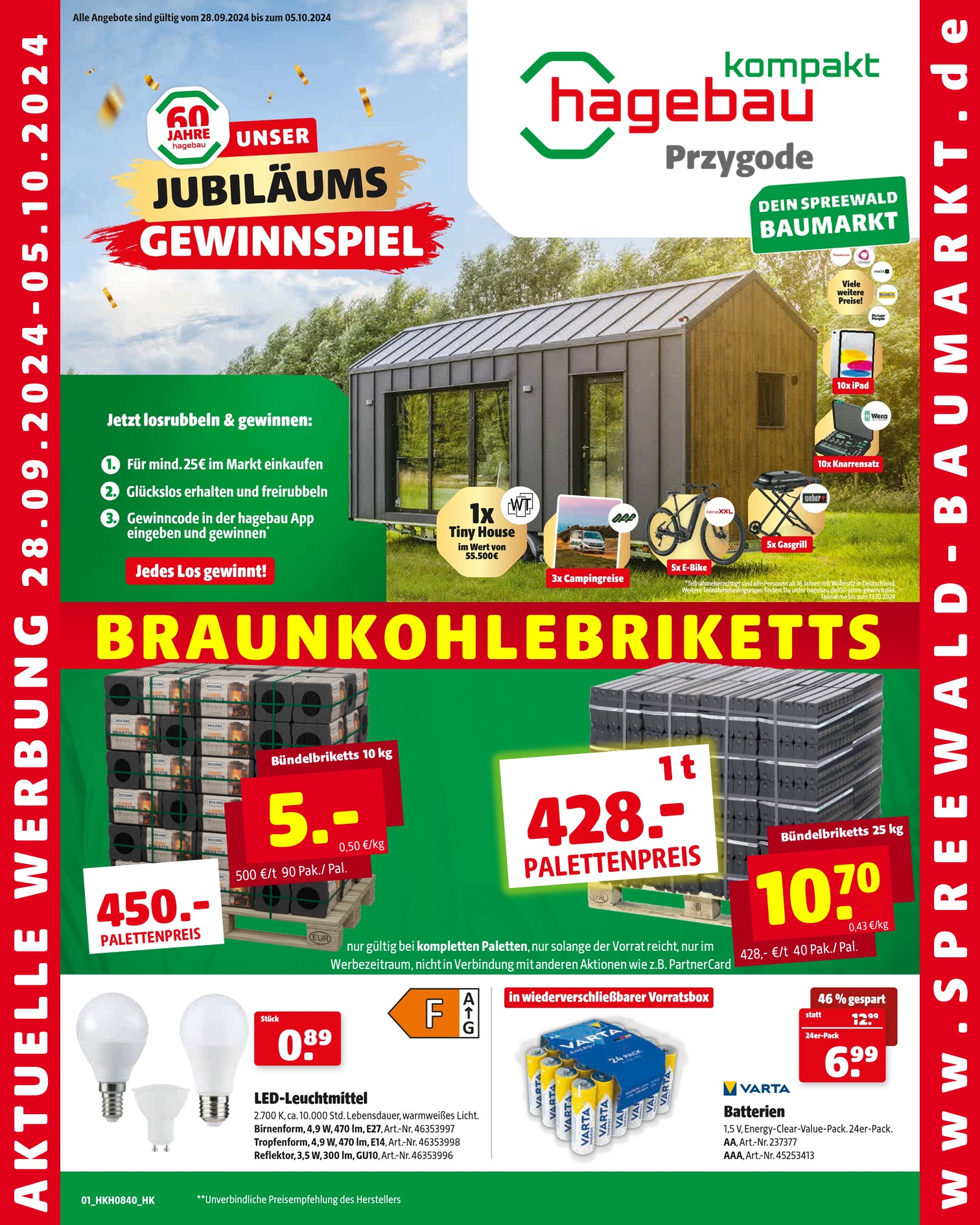 Werbung ab 28.09.2024